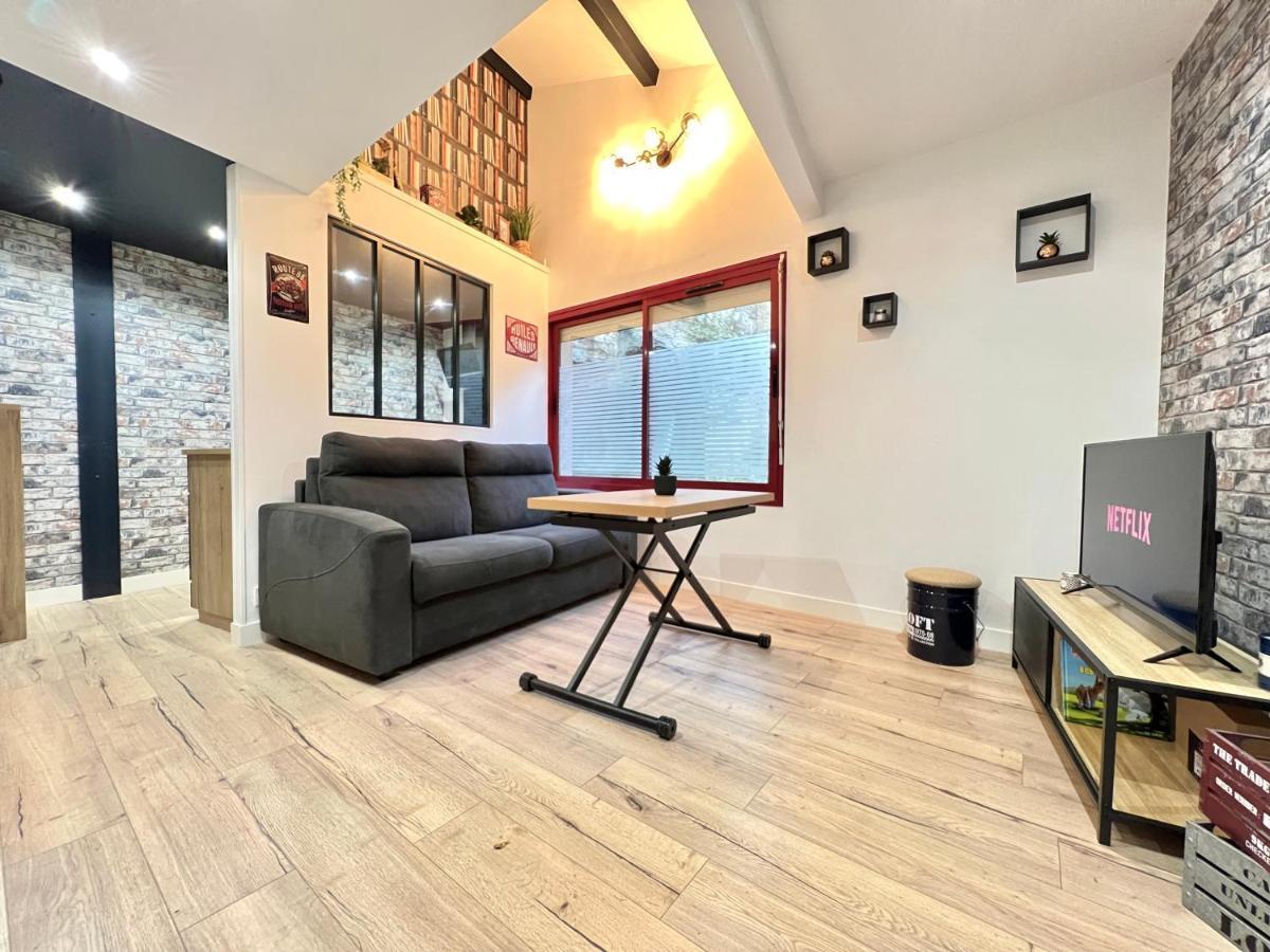 Le Loft ~ A 4 Min De La Gare, Fibre + Parking Prive Villa Poitiers Exterior foto